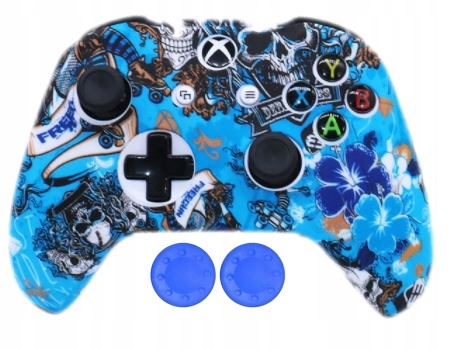 ETUI OCHRONNE OSŁONA NAKŁADKA SILIKON POKROWIEC DO PADA XBOX ONE +2 GRIPY