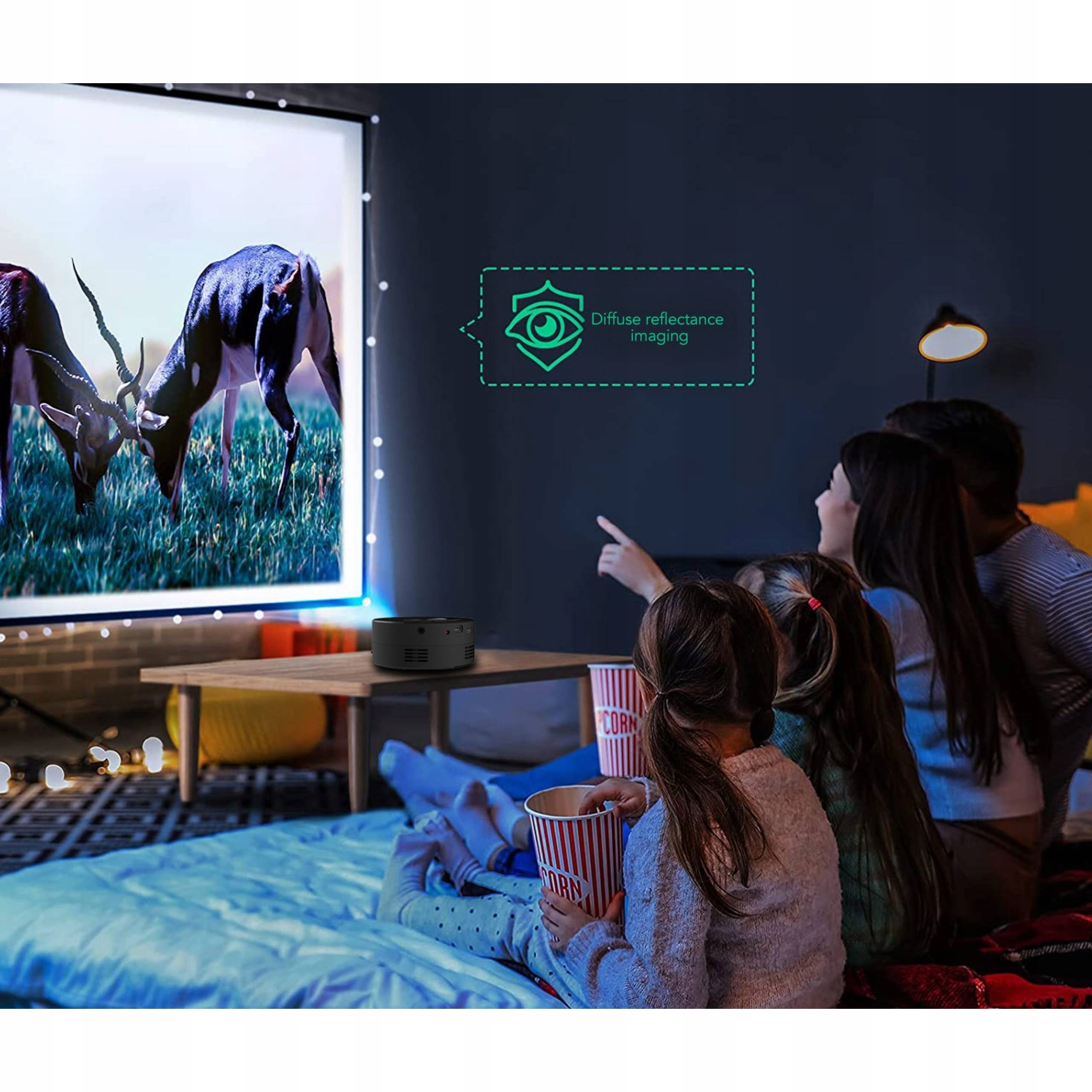 YT200 MINI PROJEKTOR DOMOWY PRZENOŚNY RZUTNIK Kod producenta 1234569874512