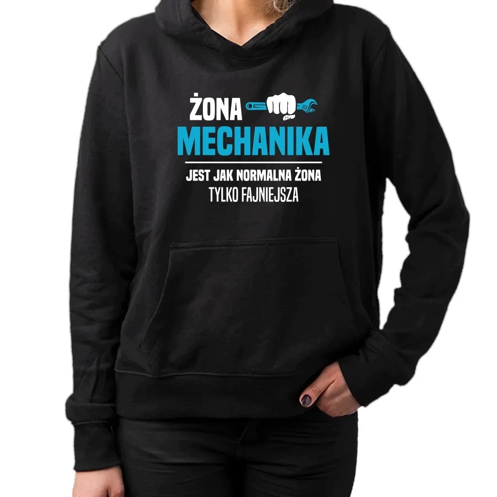 Manželka mechanika je jako normální manželka, jen hezčí dámská mikina Xs