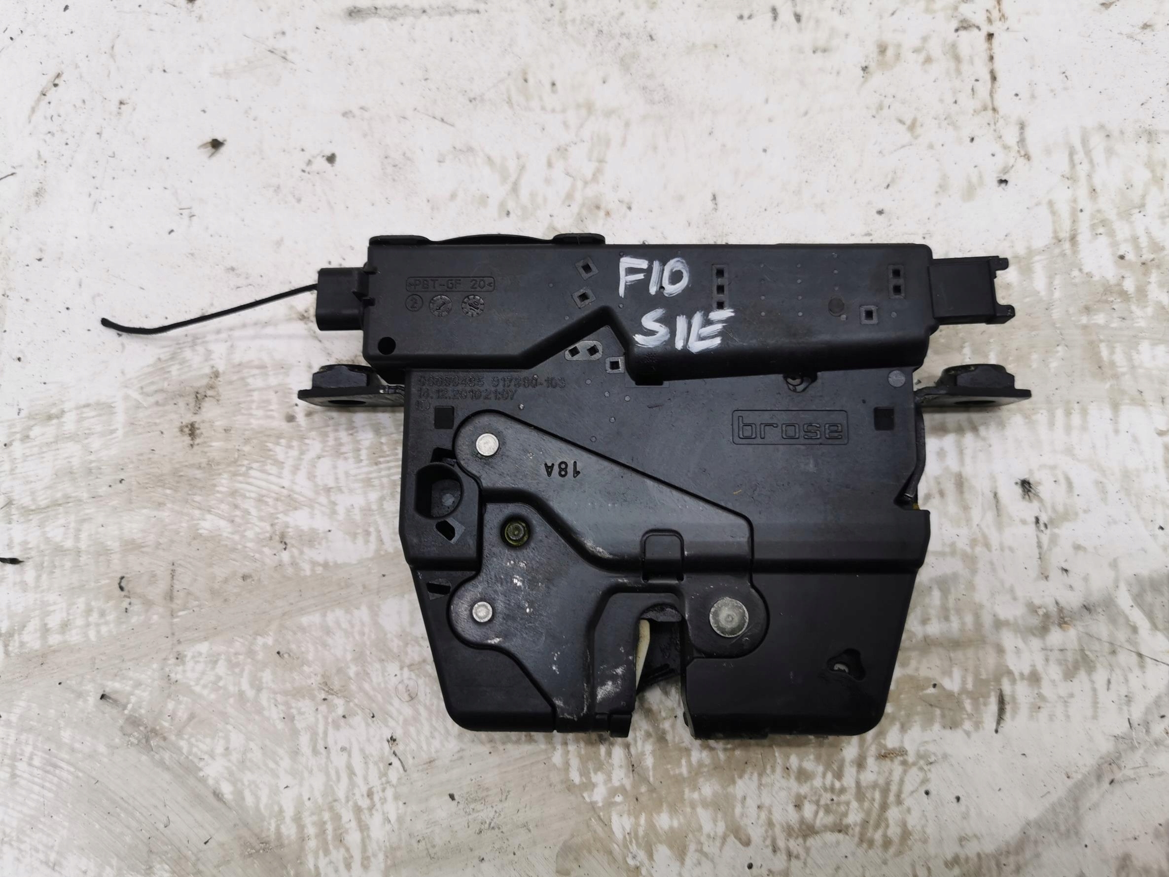 lock bonnet boot BMW SERIA 5 F10 7191212