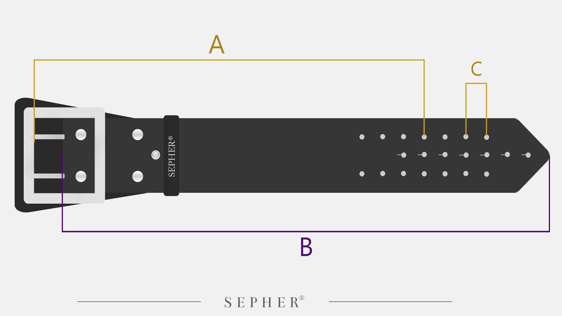 Pas OFICERSKI 100% skórzany policyjny wojskowy | M Wzór dominujący bez wzoru