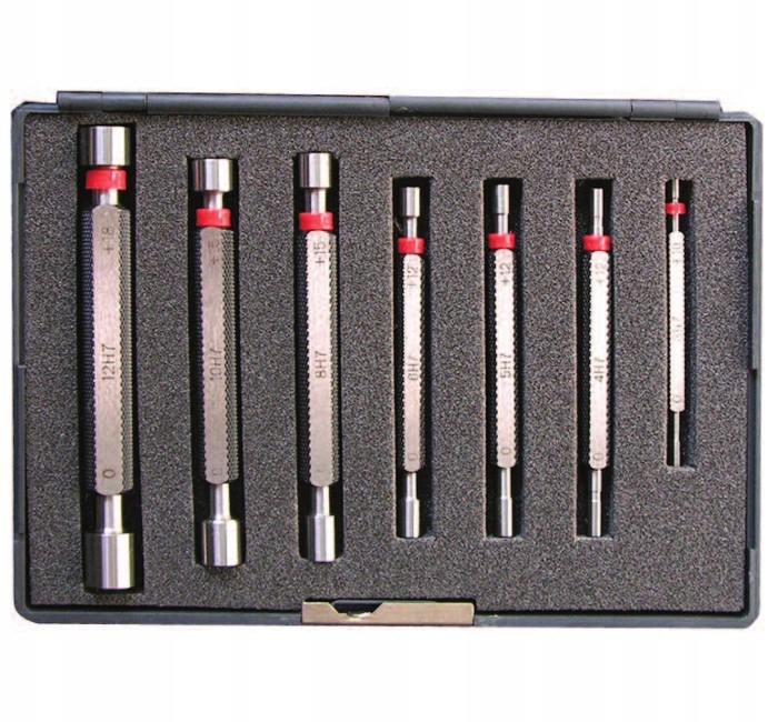 KOMPLET ZESTAW SPRAWDZIANÓW TŁOCZKOWYCH DWUGRANICZNYCH H7