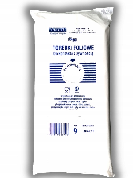 

Woreczki foliowe Hdpe Śniadaniowe 26X35 18/4X35