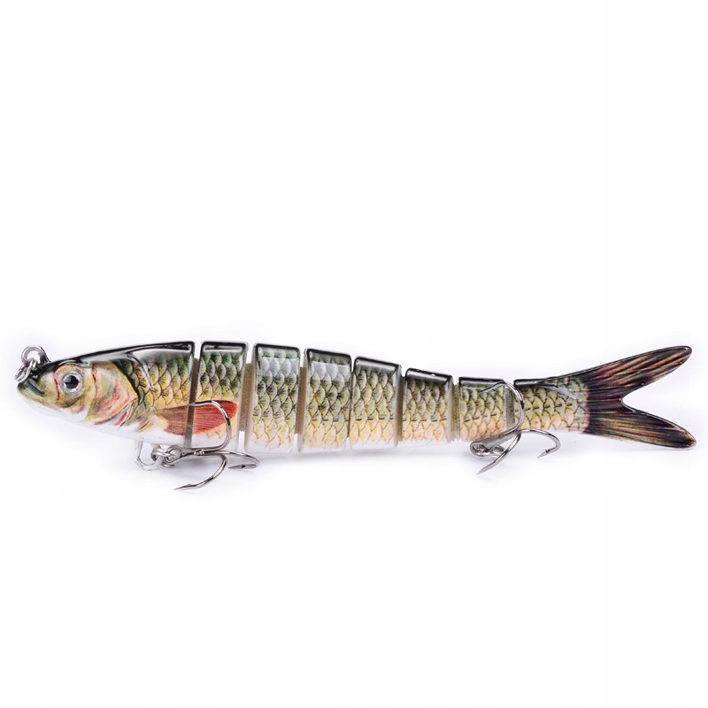 Wobler SZCZUPAK SANDACZ Łamany TONĄCY F146 ZIELONY Marka ITIMPORT