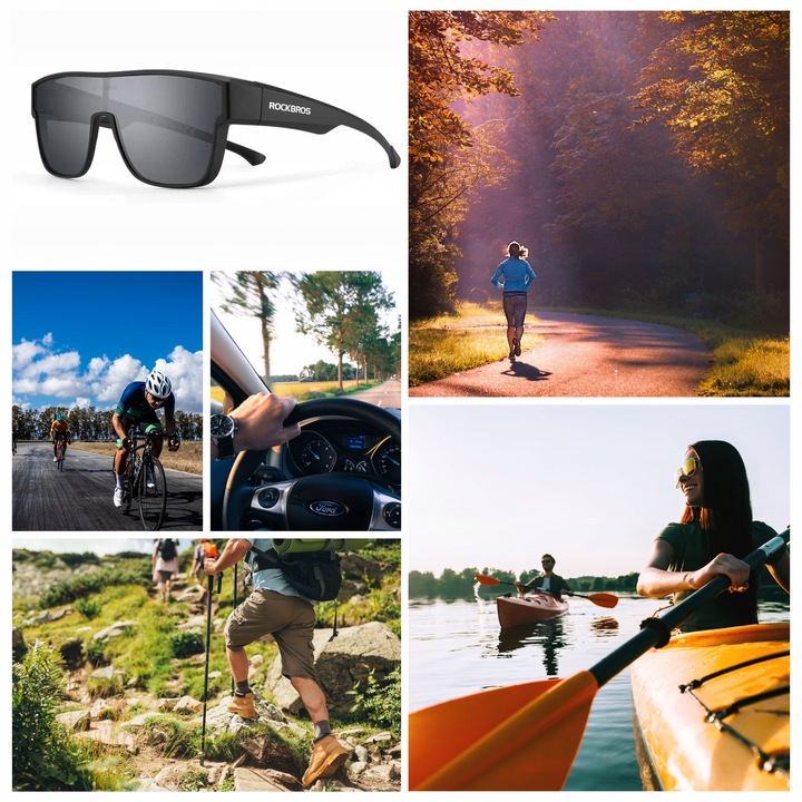 Profesjonalne OKULARY ROWEROWE POLARYZACYJNE NA ROWER PRZECIWSŁONECZNE PRO Kod producenta 10071960