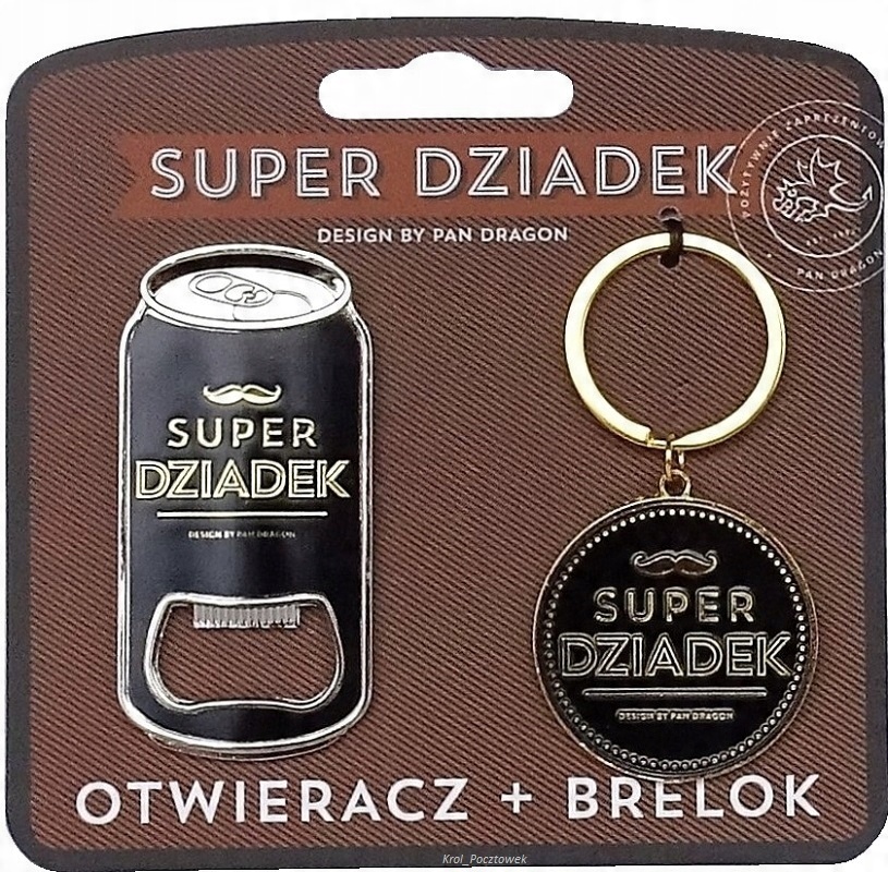 

Zestaw dla Dziadka brelok do Kluczy Otwieracz