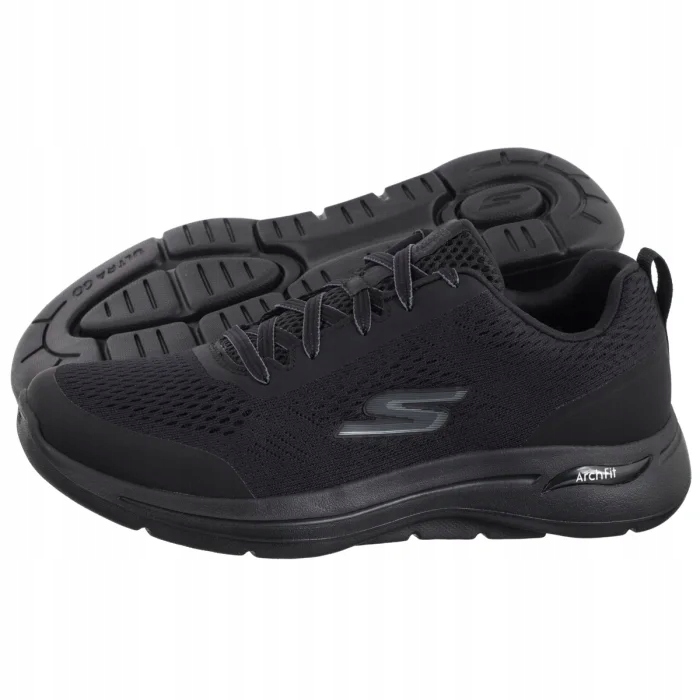 Pánské sportovní boty Skechers Go Walk Arch Fit Black 216116/BBK Černé