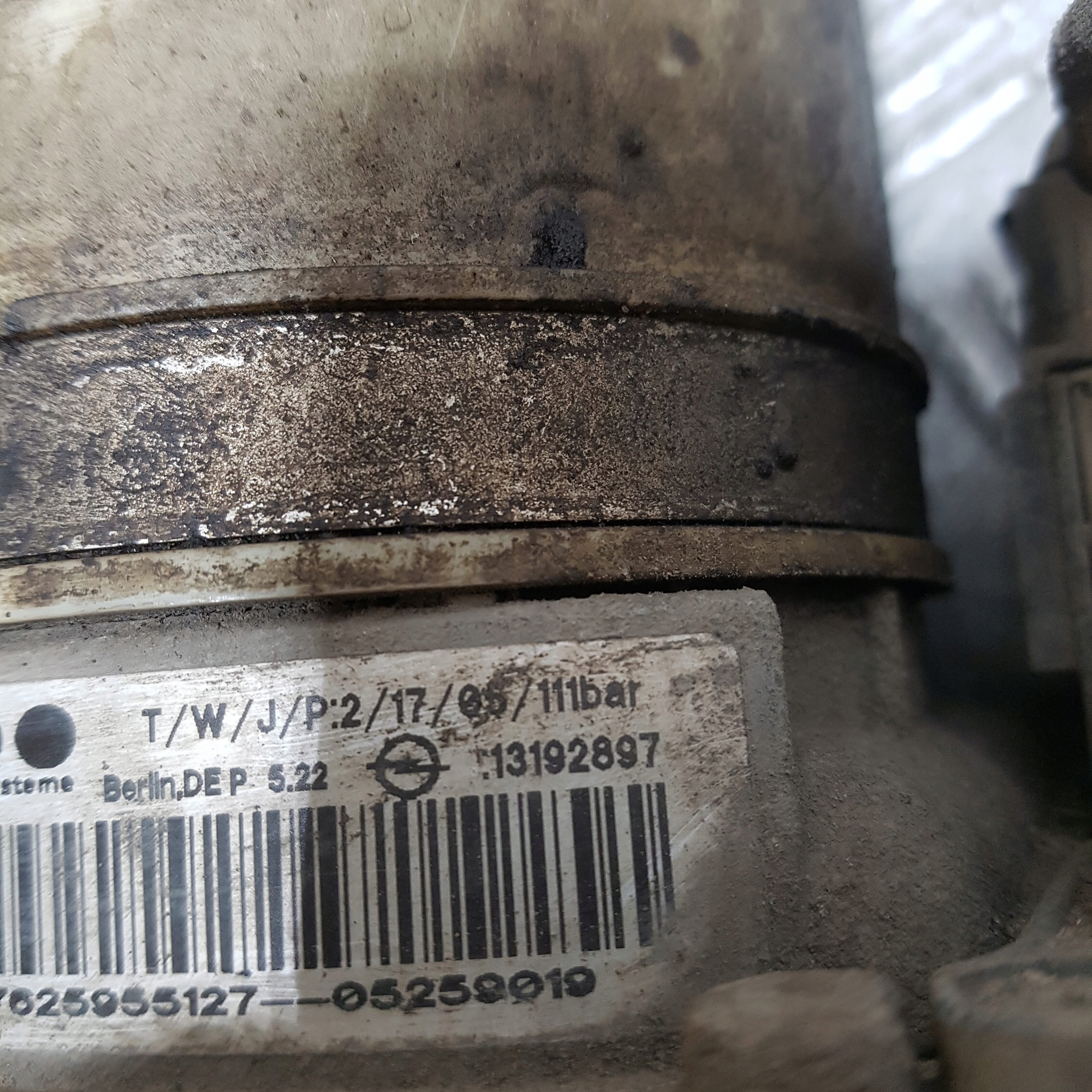 servo pump electrical OPEL ASTRA H 13192897
