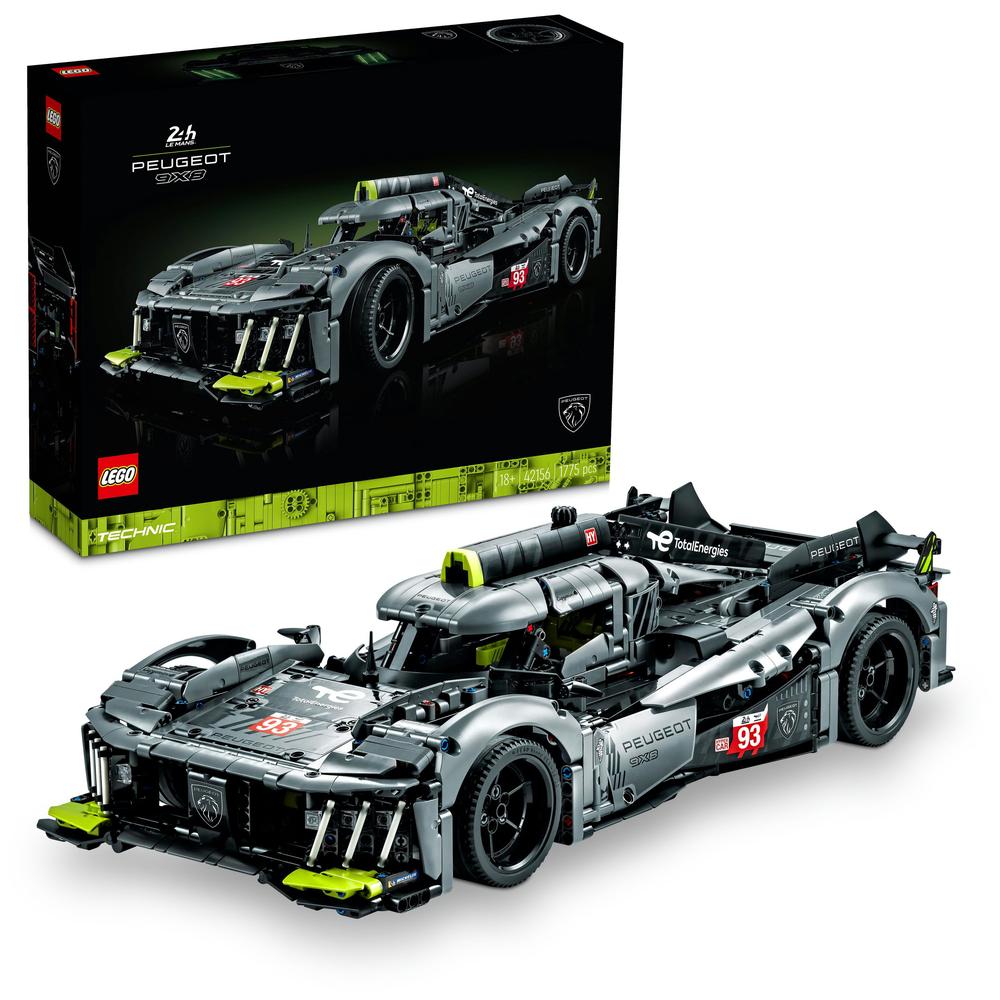 Lego Technic 42156 Peugeot 9X8 Le Mans Hybrid Hypercar