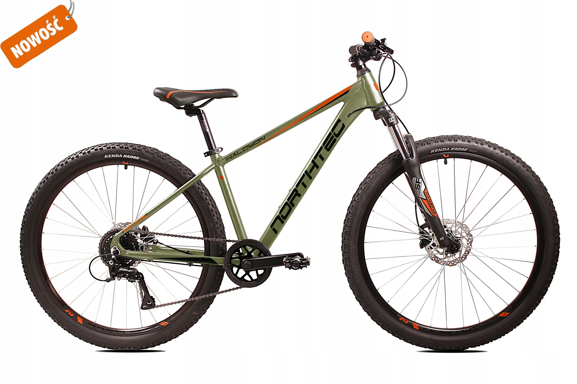 Rower Mtb Northtec Halcyon Db Ac rama 15 cali koło 27,5 " Khaki