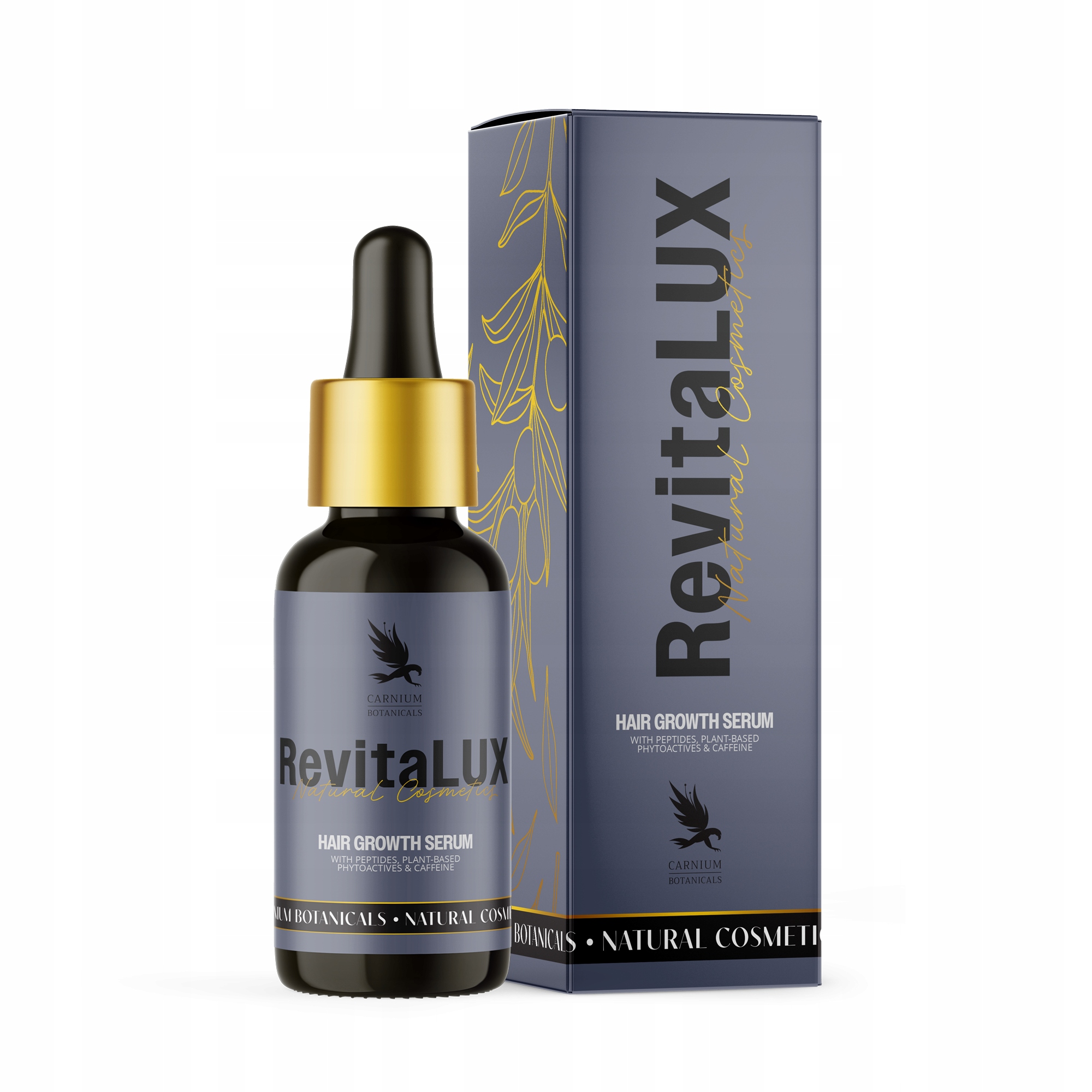 Sérum Pro Růst A Posílení Vlasů Carnium Botanicals RevitaLUX 2 ks