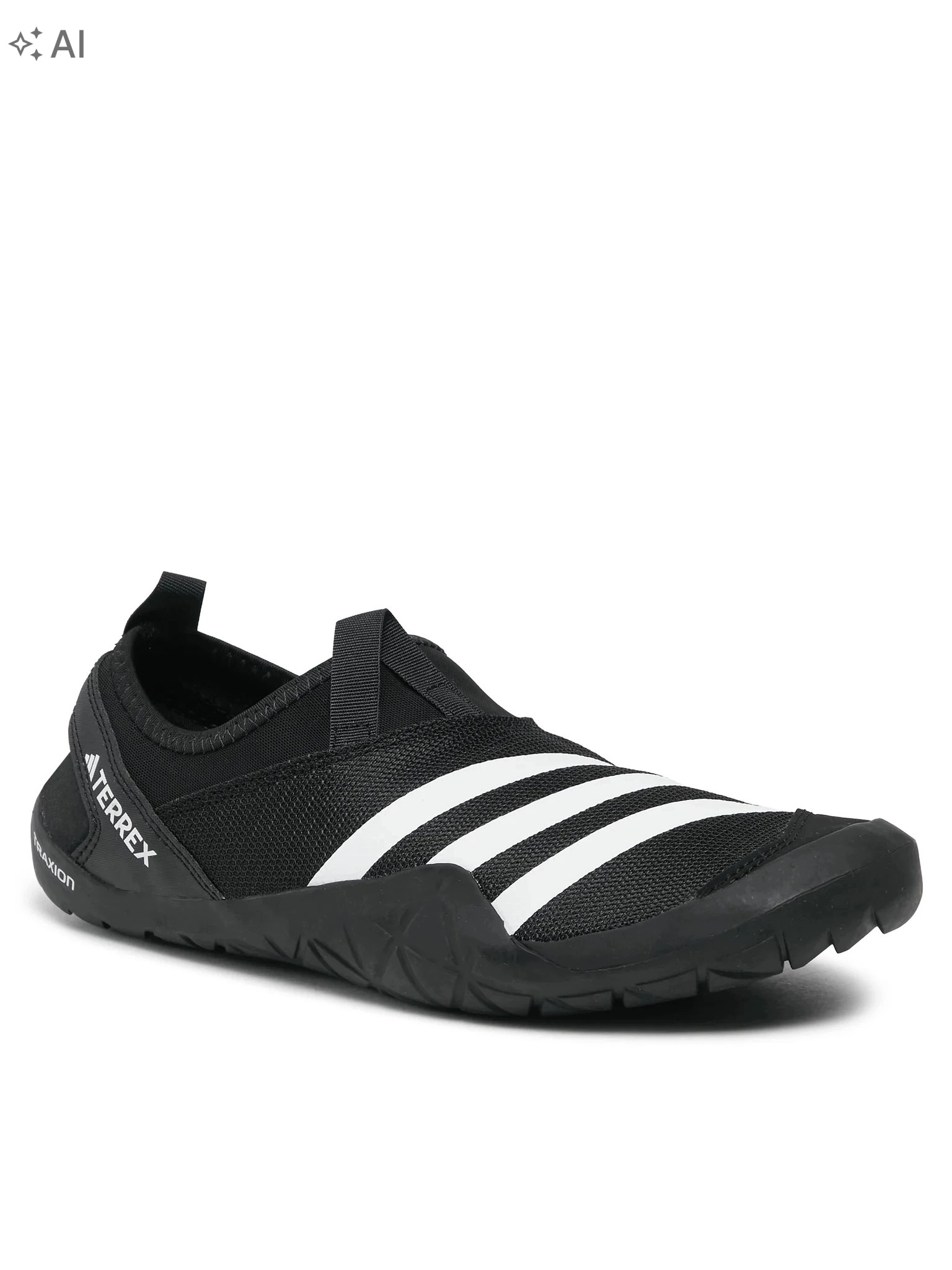 Adidas Czarne Klapki Pływackie Z Białymi Pasami 35,5 6RA