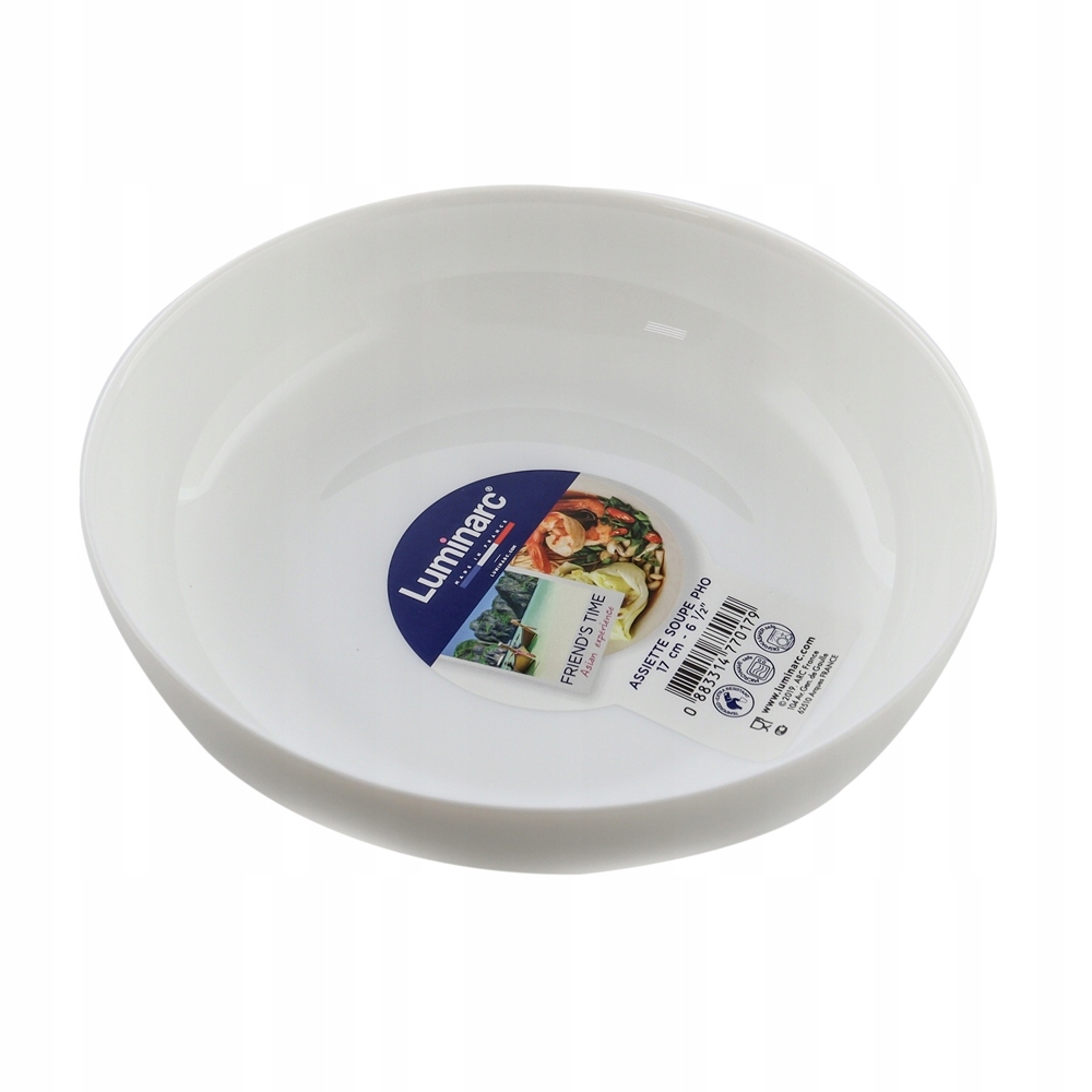 

Salaterka Talerz Głęboki Biały 17CM Luminarc