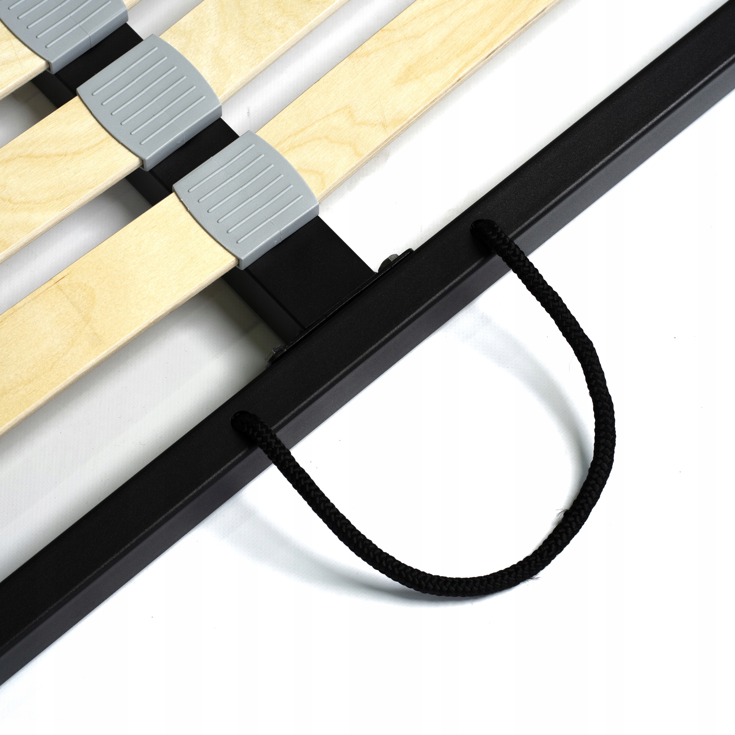 STELAŻ DO ŁÓŻKA 90x200 WKŁAD METALOWY RAMA POD MATERAC LISTWY SPRĘŻYNUJĄCE Szerokość produktu 90 cm