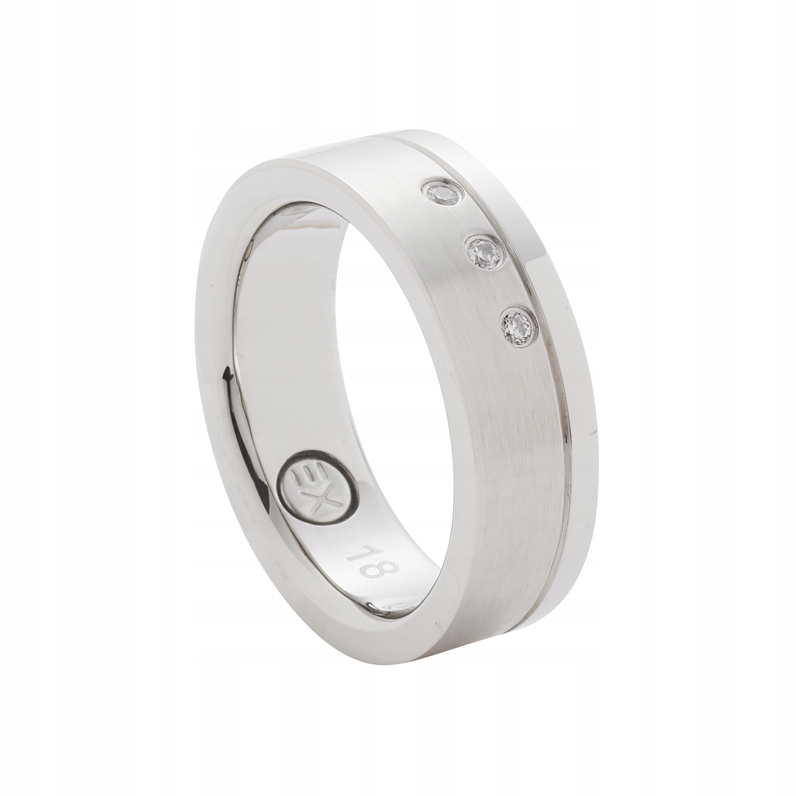 Prsten Zirkon Magnetický Ocel Chirurgický Prstýnek Šperky