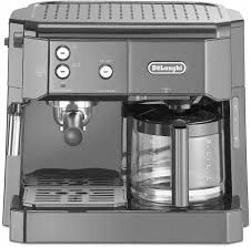 Ekspres kombinowany ciśnieniowo-przelewowy DeLonghi Bco 411.B Czarny