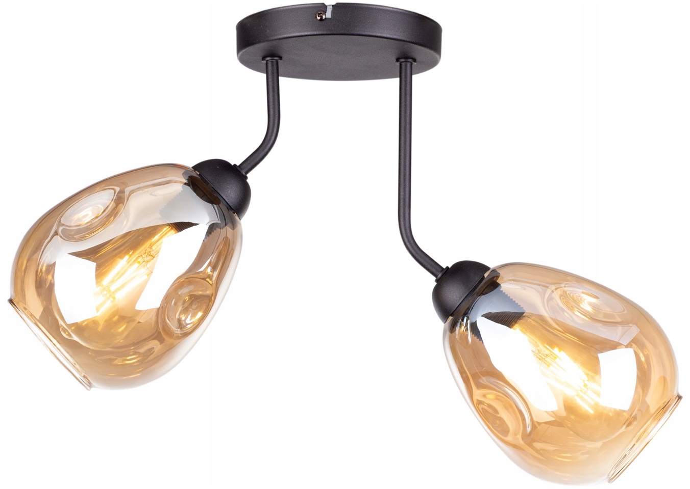 

Lampa Wisząca Sufitowa Żyrandol Plafon Led Szkło