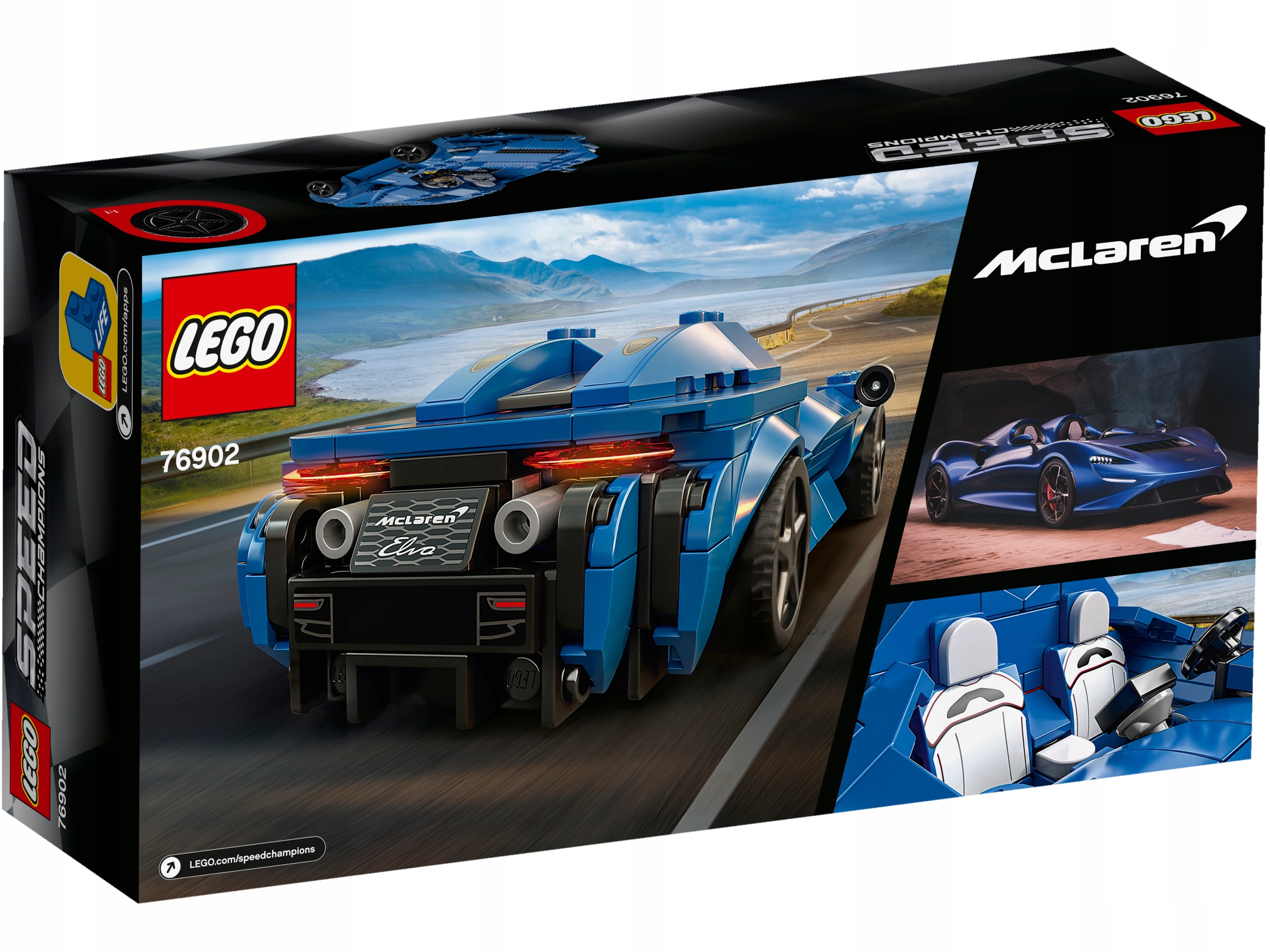 LEGO SPEED CHAMPIONS McLaren Elva 76902 Marka LEGO