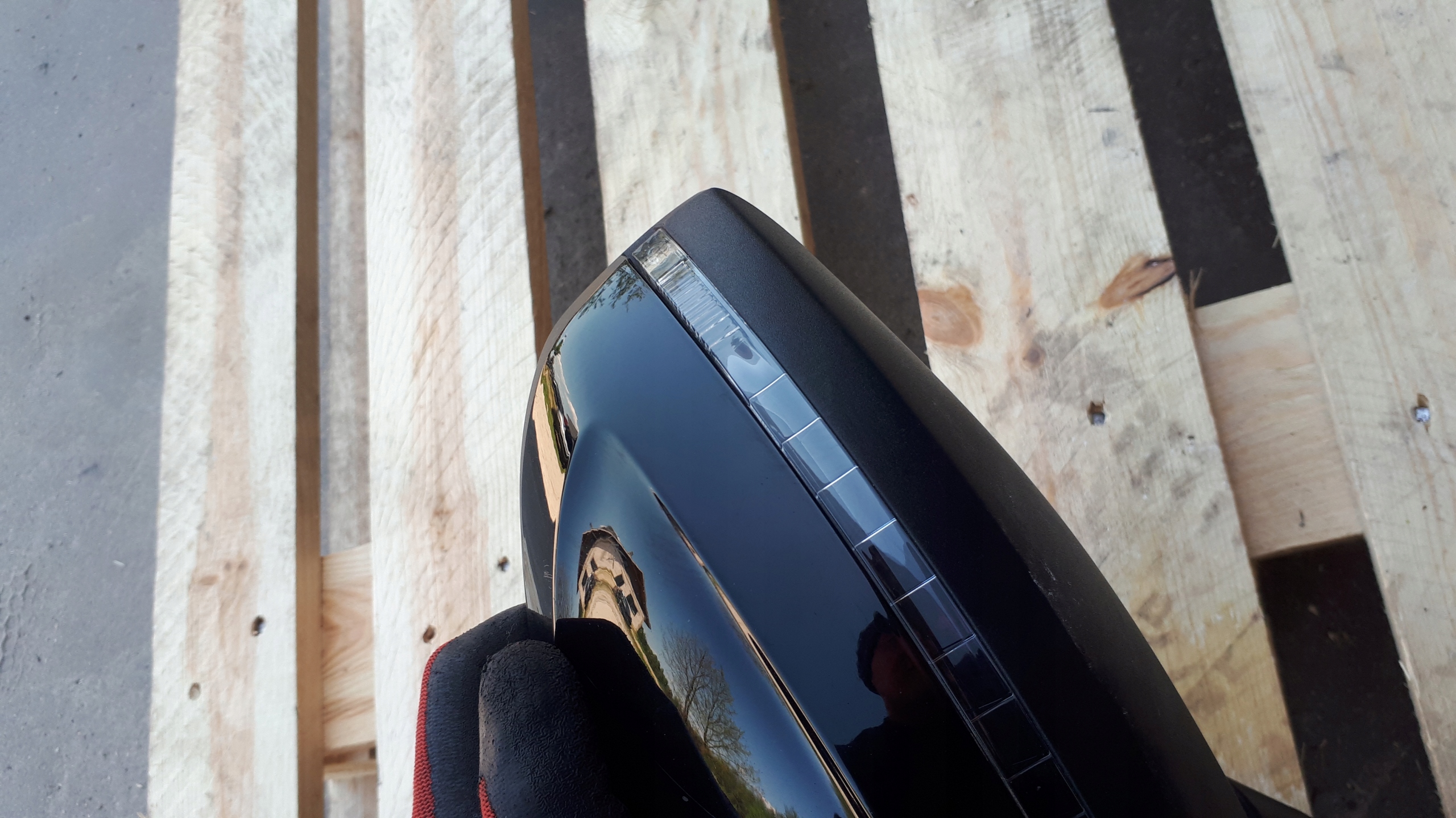 A4 B9 8W S4 mirror left right cover SLINE 2X