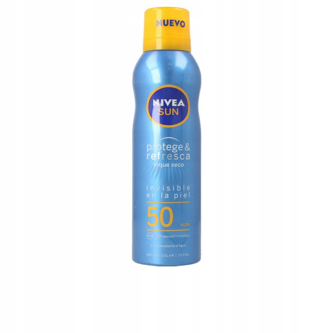 Sprej na opalování Nivea Sun Protege&Refresca Bruma Solar Invisible Spf5