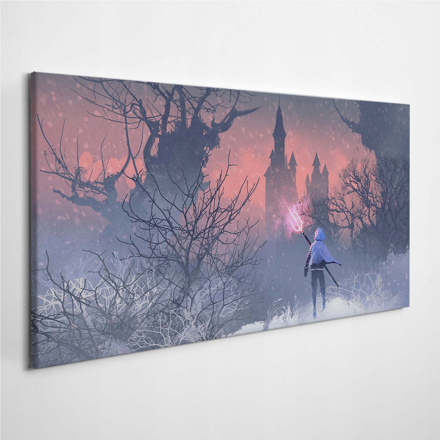 

Fotoobraz na ścianę Rycerz Zima Krajobraz 100x50