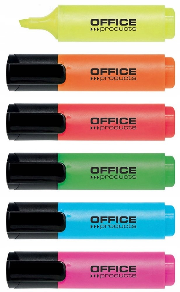 

Zakreślacz Office Products ścięta 6szt