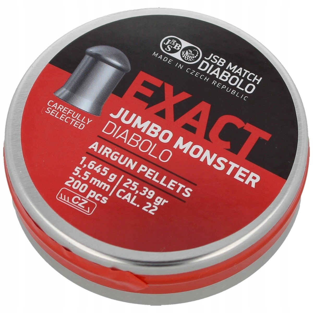 Śrut diabolo Jsb Exact Jumbo Monster 5,52 mm 200 szt.