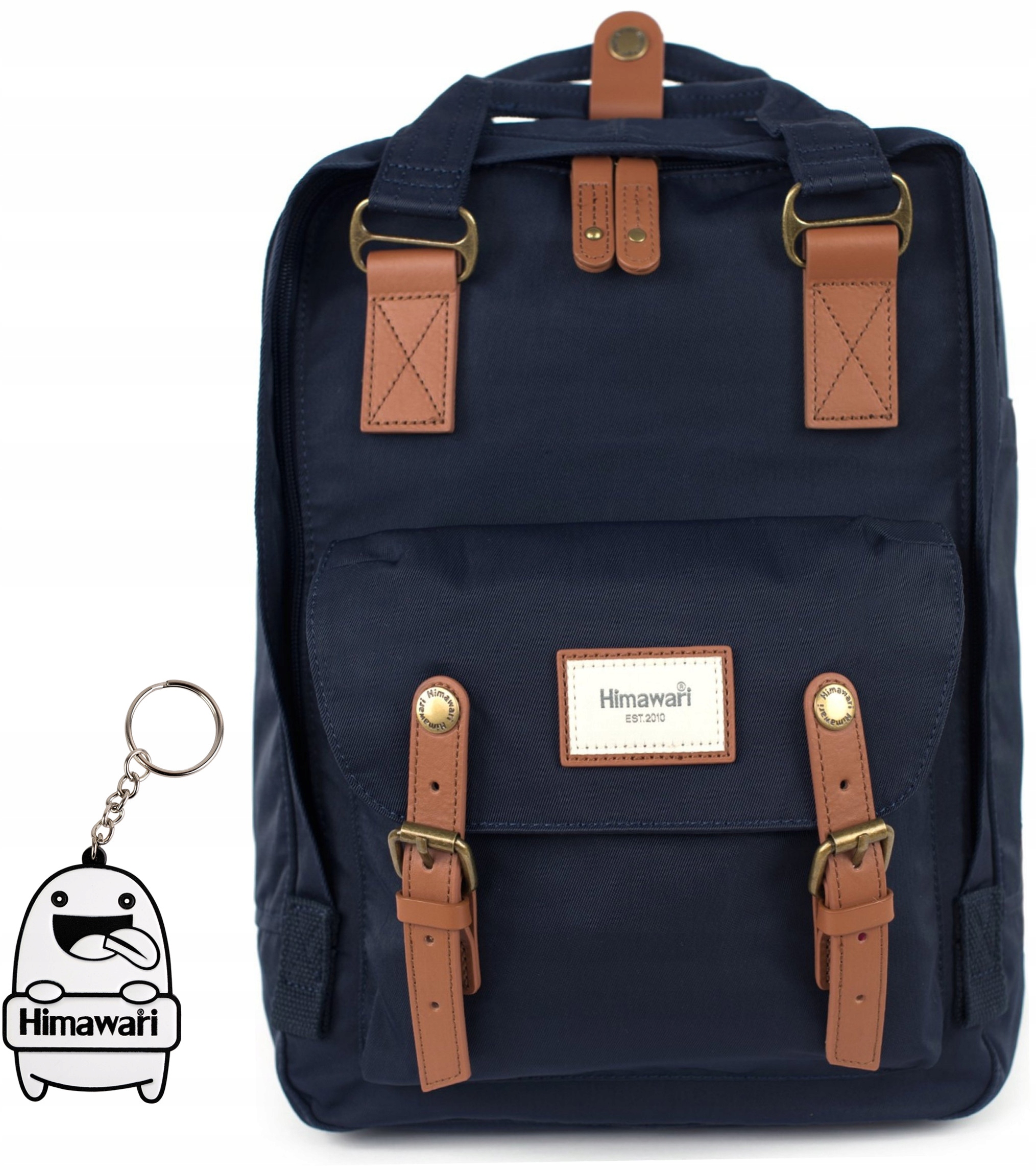 Batoh Himawari Basic S – turistické příruční zavazadlo, tmavě modrý