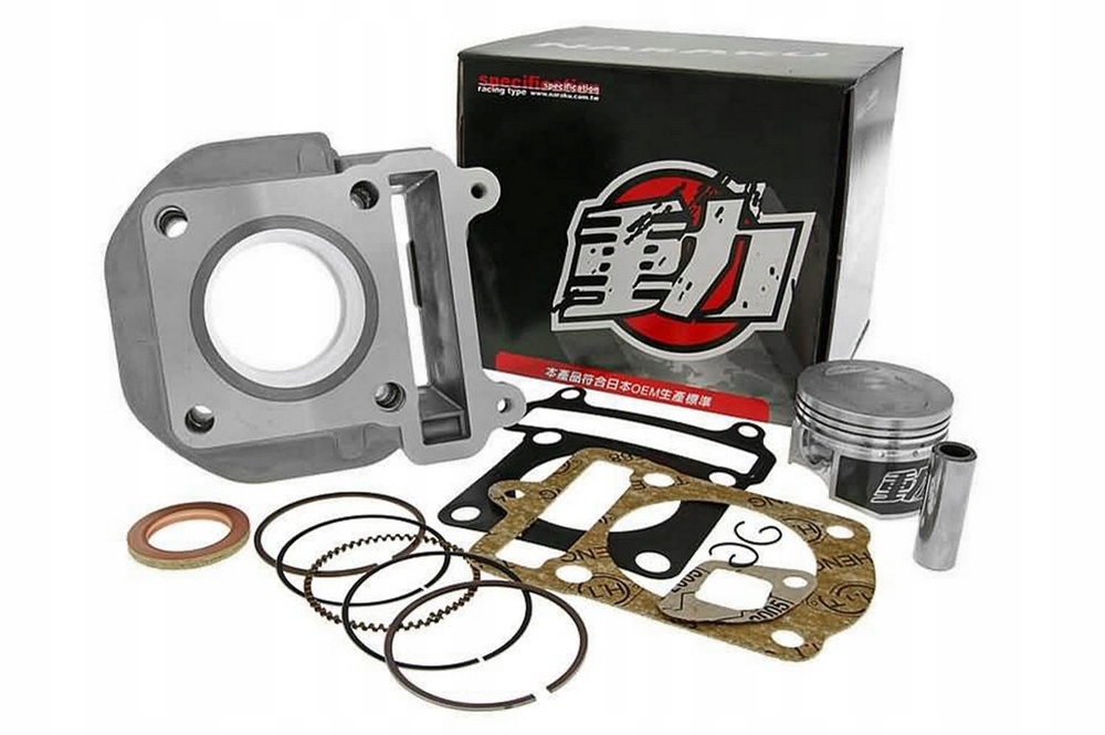 Cylinder Kit Naraku 125cc, Yamaha Cygnus -03 125 4T Ac (bez hlavy)