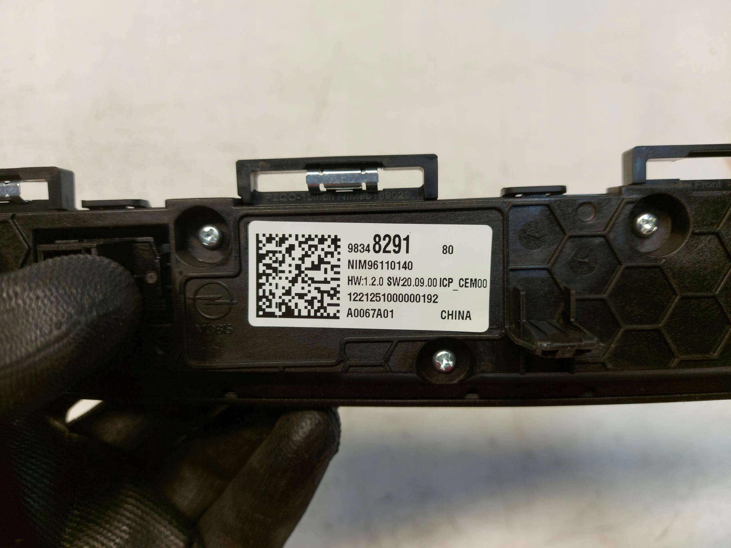 OPEL MOKKA B II PANEL RADIA 9834829180