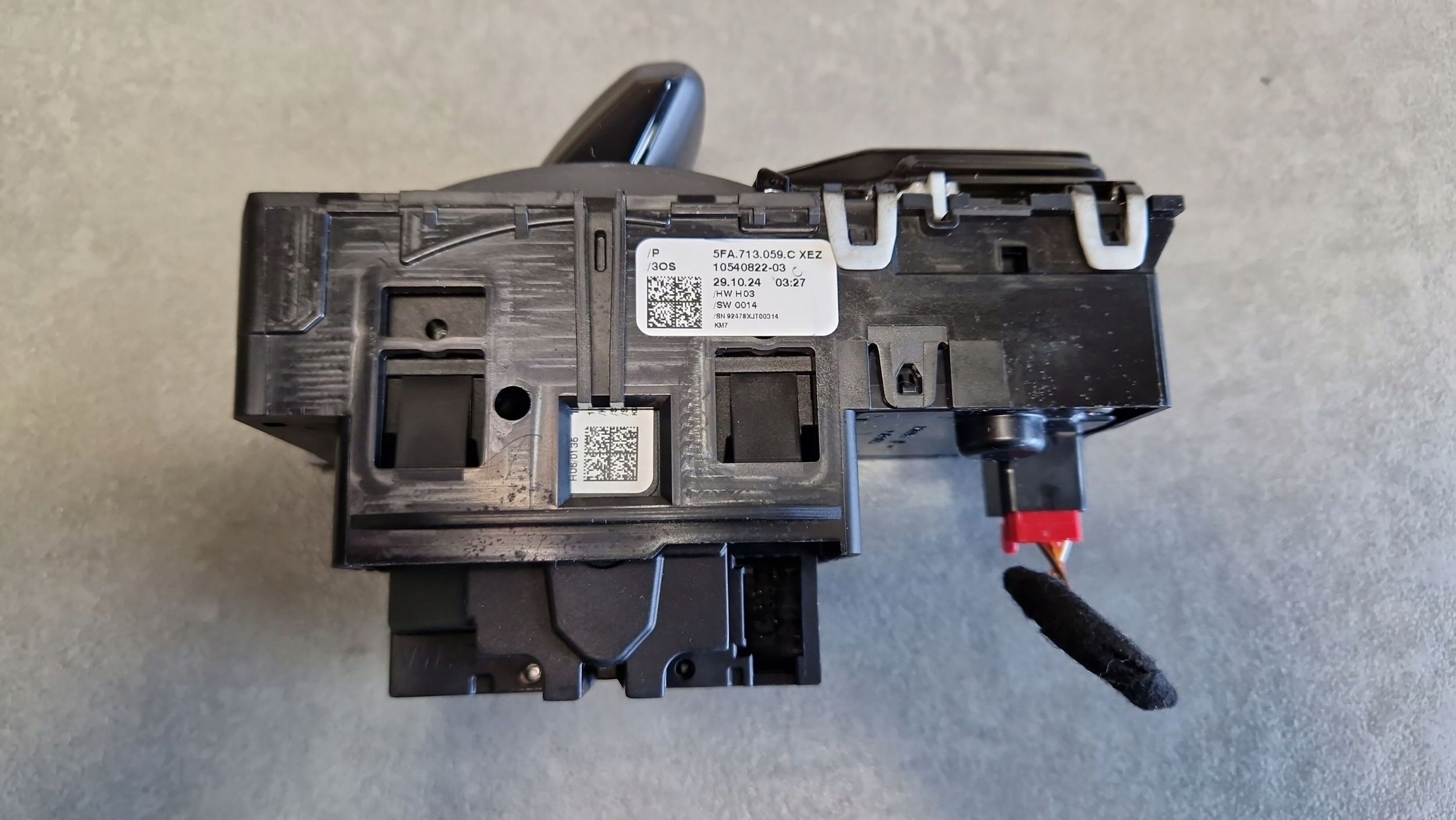 Cupra Formentor gear lever changes of the gear switch 5FA713059C