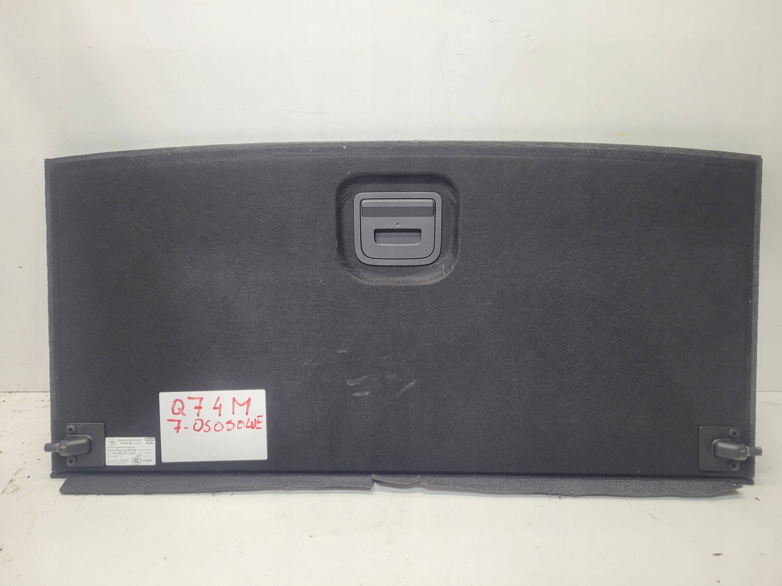 PODLAHA kufru AUDI Q4 E-TRON 89A863463