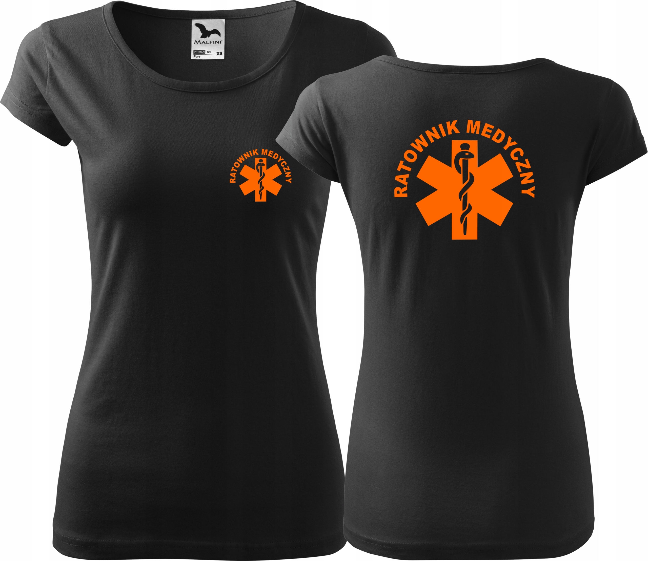 

Damska koszulka medyczna Pure Ratownik Medyczny