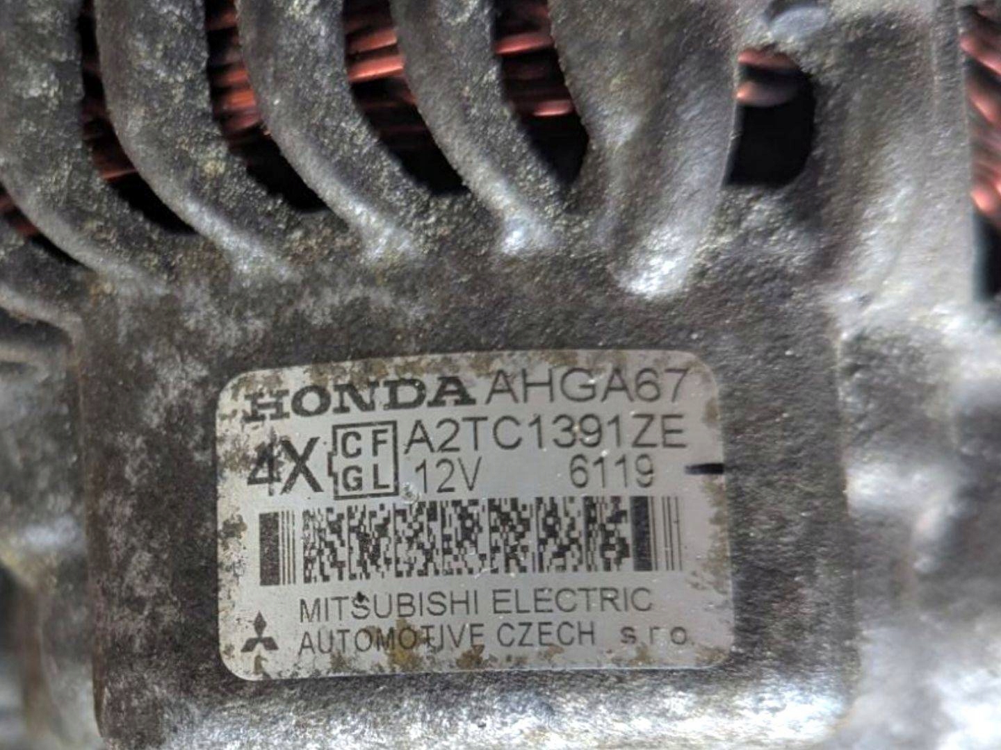 Alternator Honda Civic 8 FK2 2006 AHGA67