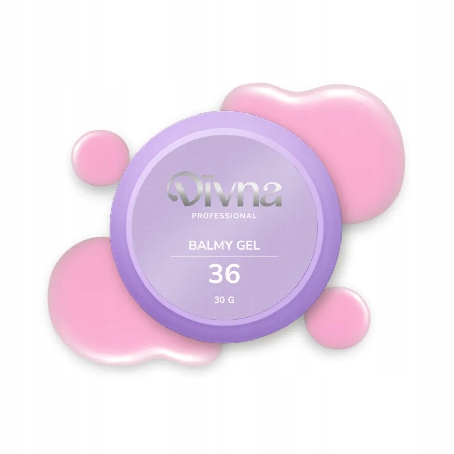 Divna Balmy Gel 36 30 g gel Hema/tpo Free růžový