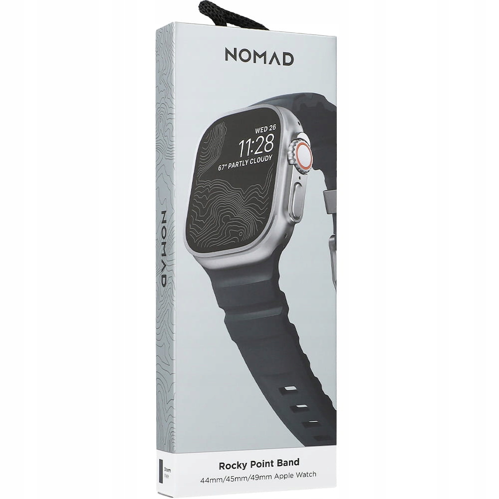 Pásek Nomad pro Apple Watch 12/11/10/9/8/7/SE 49/46/45/44 mm, řemínek