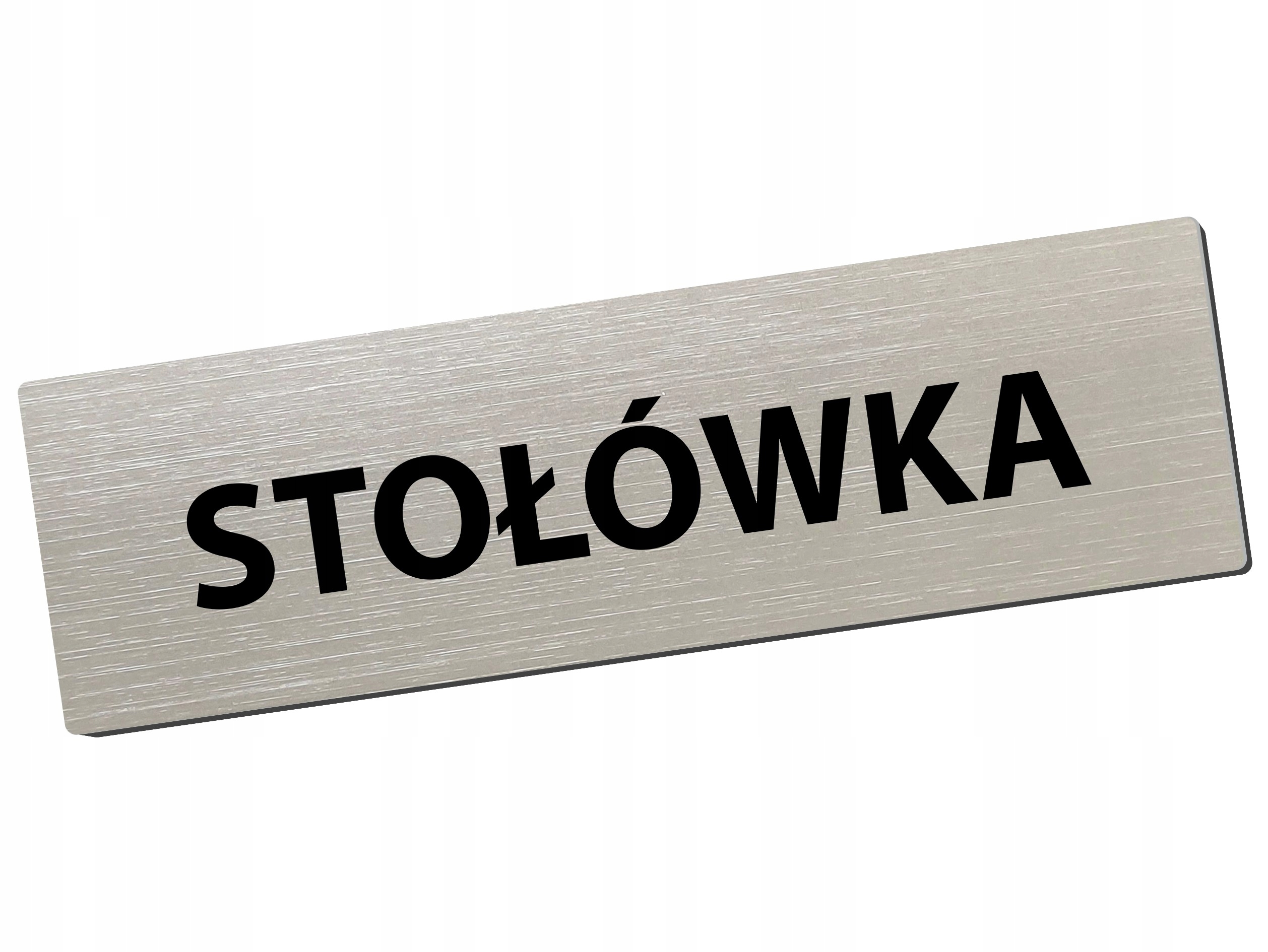 

Tabliczka samoprzylepna Stołówka różne 20x6