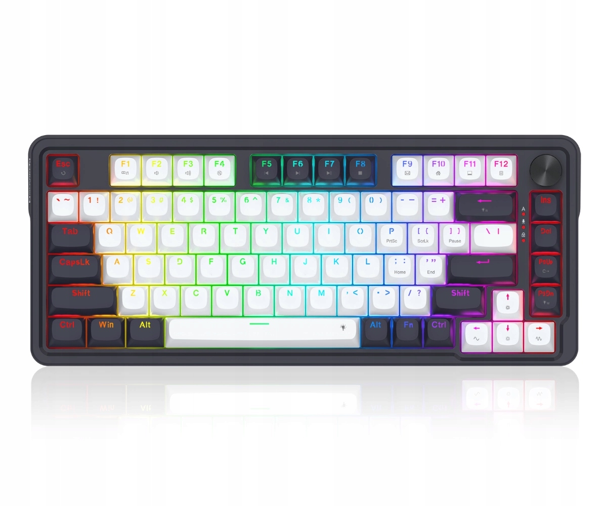 Klawiatura Redragon Ucal Magnetic K673WB-RGB-M 75% Magnetyczne przełączniki