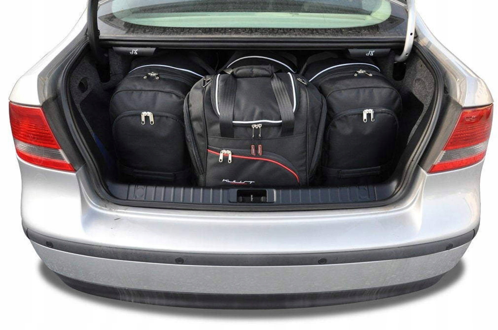 J&j Automotive Sada 4ks cestovných tašiek Sport pre Saab 9-3 Sportsedan 20