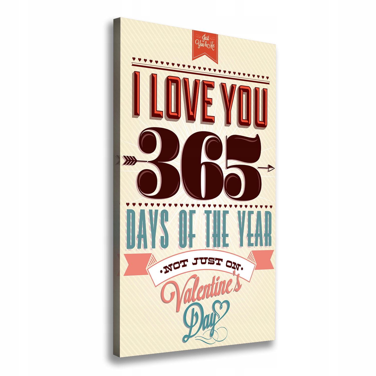 

Foto obraz na płótnie do salonu Walentynki 70x140