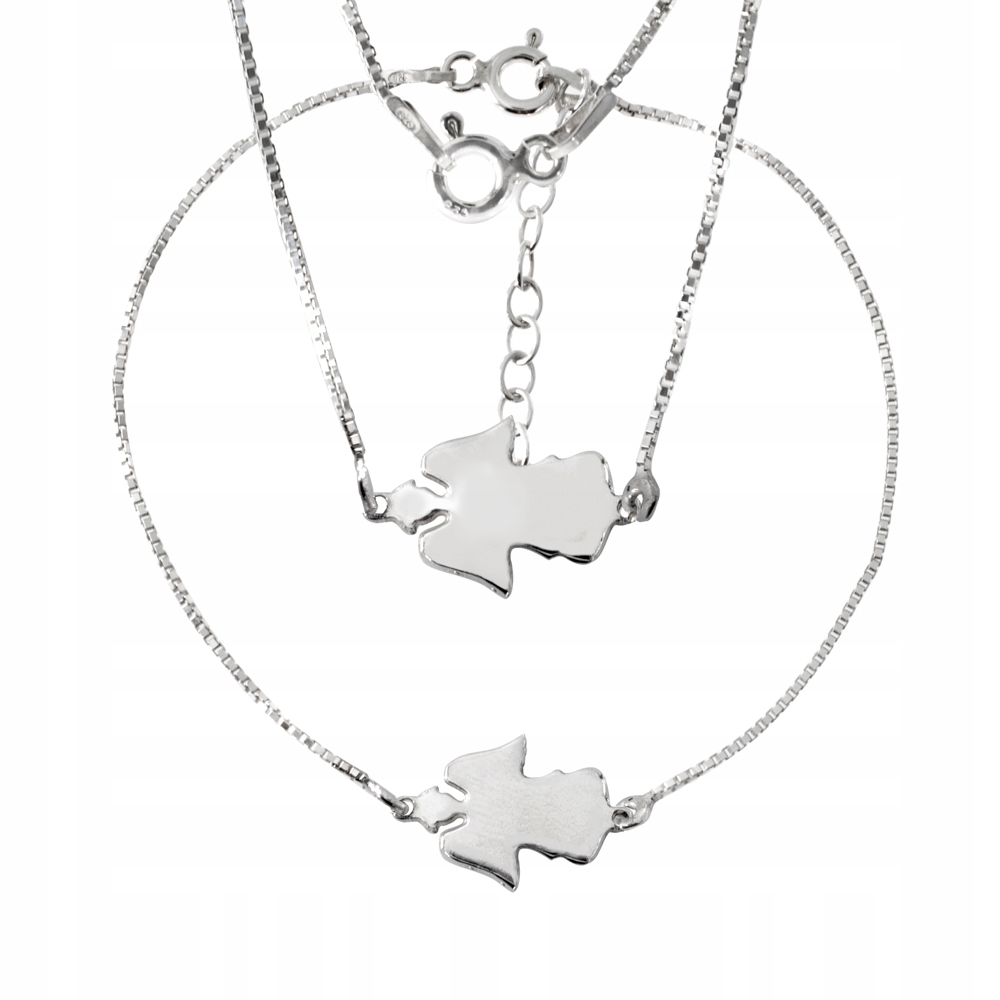 Stříbrný Komplet Celebrity Andělky 925 Jako Dárek