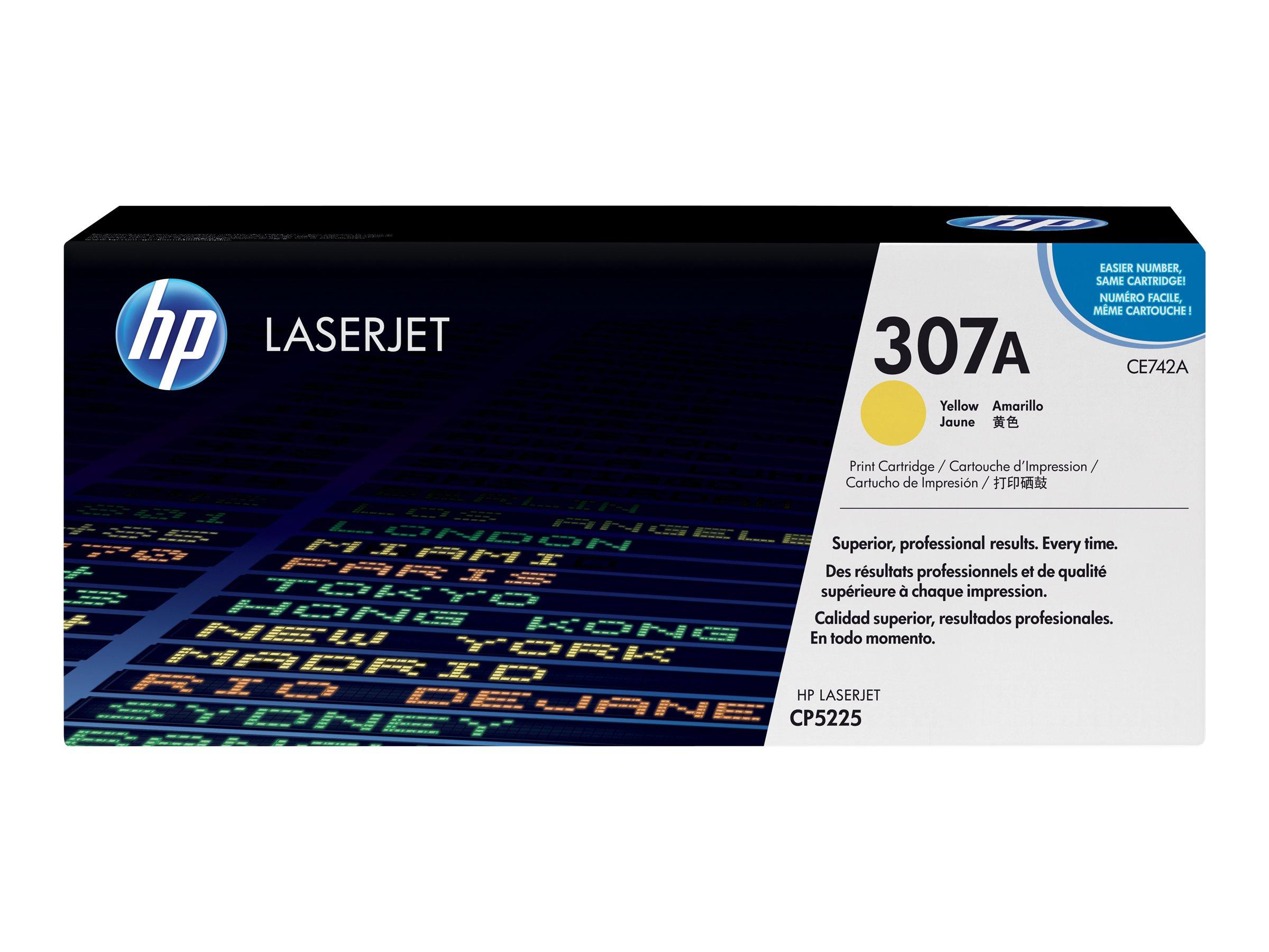 Žltý toner Hp 307A CE742A