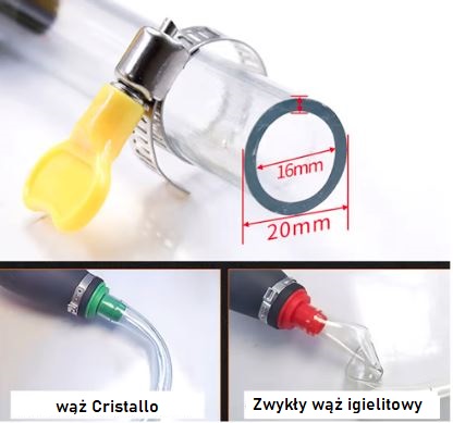 WYDAJNA DUŻA POMPA POMPKA 16MM DO SPUSZCZANIA PALIWA OLEJU WODY ZESTAW Marka Fagumit