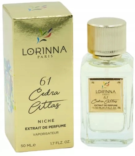 Lorinna 61 parfémovaná voda unisex Cedra Atlas Premium