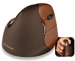 Myš Vertikální Evoluent VerticalMouse 4 Small Bezdrátová pravá optická