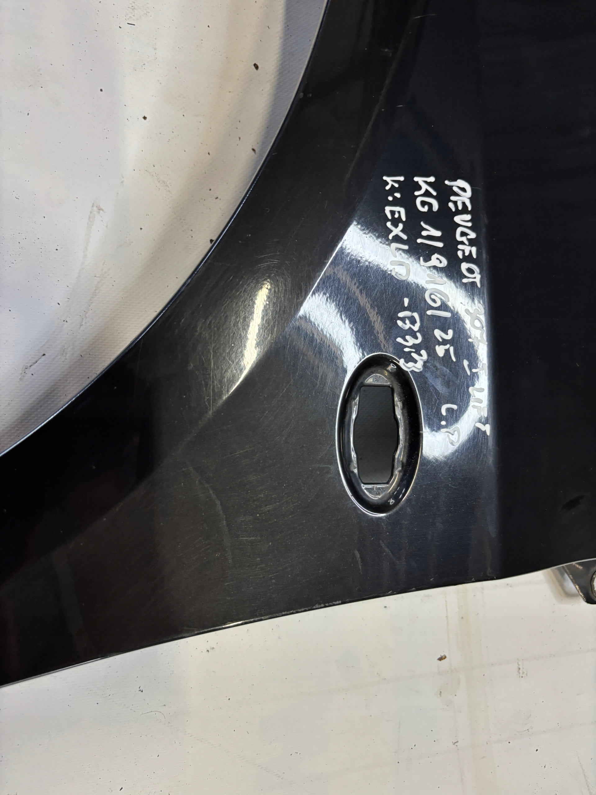 parafango sinistra Anteriore Peugeot 307 e lift k: EXLD