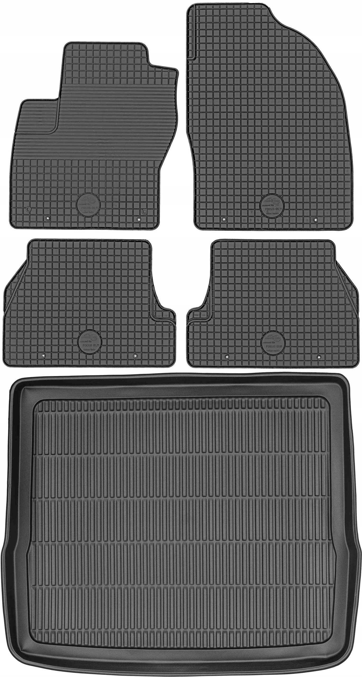 Ford Focus II Kombi 04-11 Gumové rohože rohož