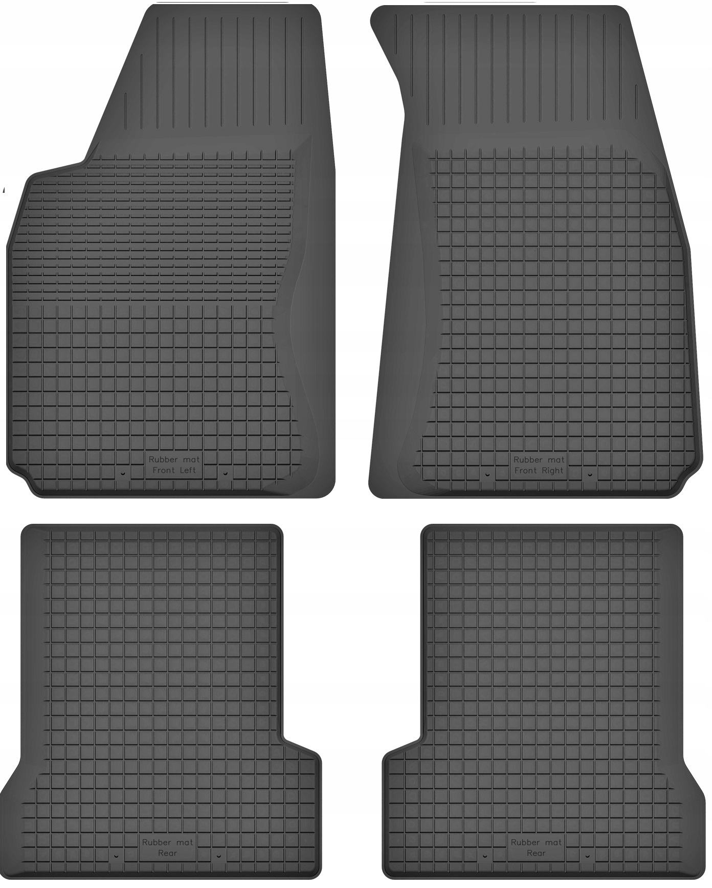 

Dywaniki gumowe korytka do Megane 2 II CC Cabrio