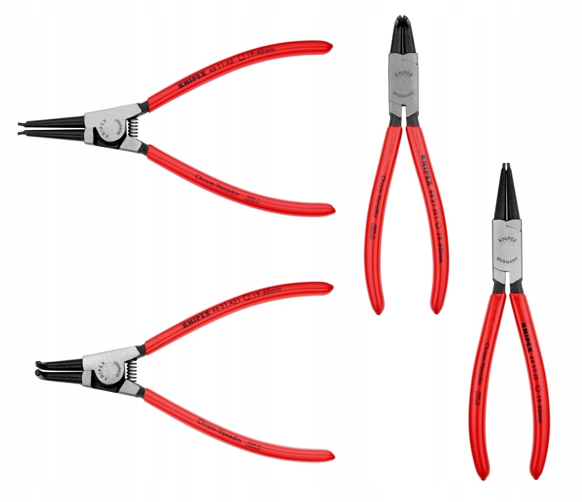 Sada kleští V Pouzdru 4 ks 00 19 56 Knipex