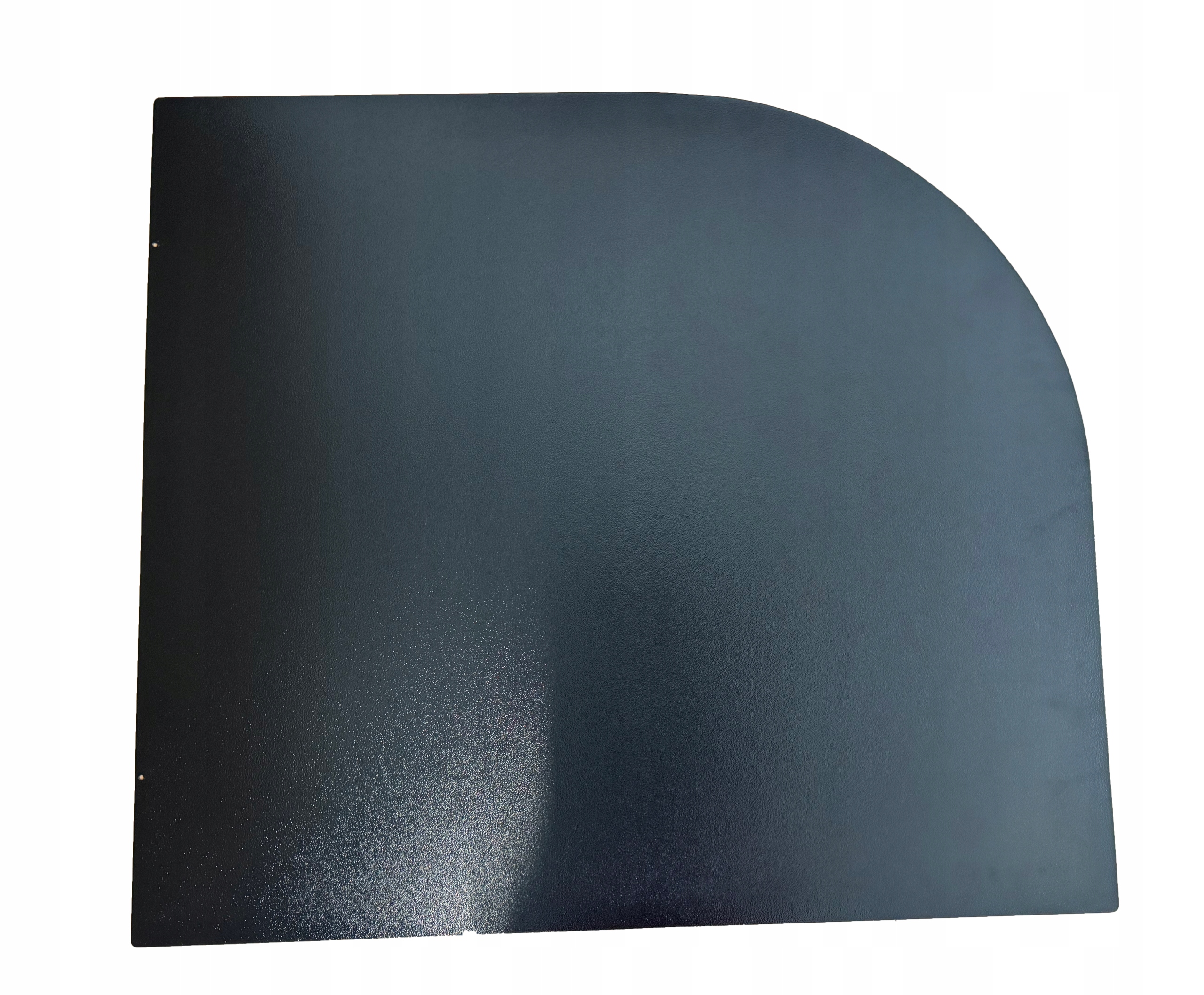 Plech pod kamna 80 x 90 cm černý lesk